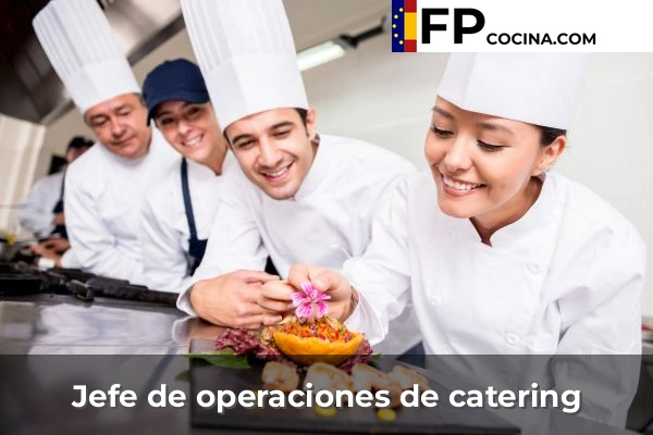 Jefe de operaciones de catering
