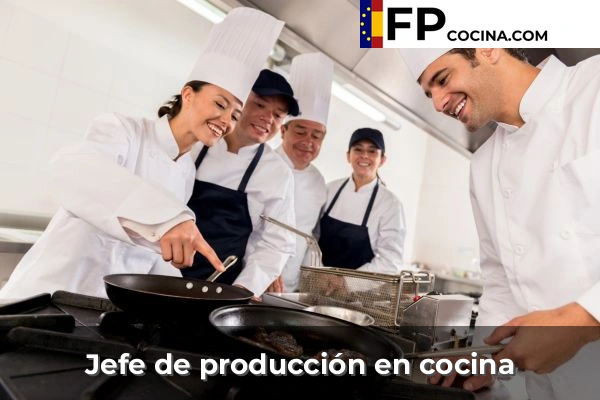 Jefe de producción en cocina